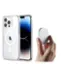 Alt View 12. SaharaCase - Hybrid-Flex Hard Shell Case for Apple iPhone 14 Pro Max - Clear.
