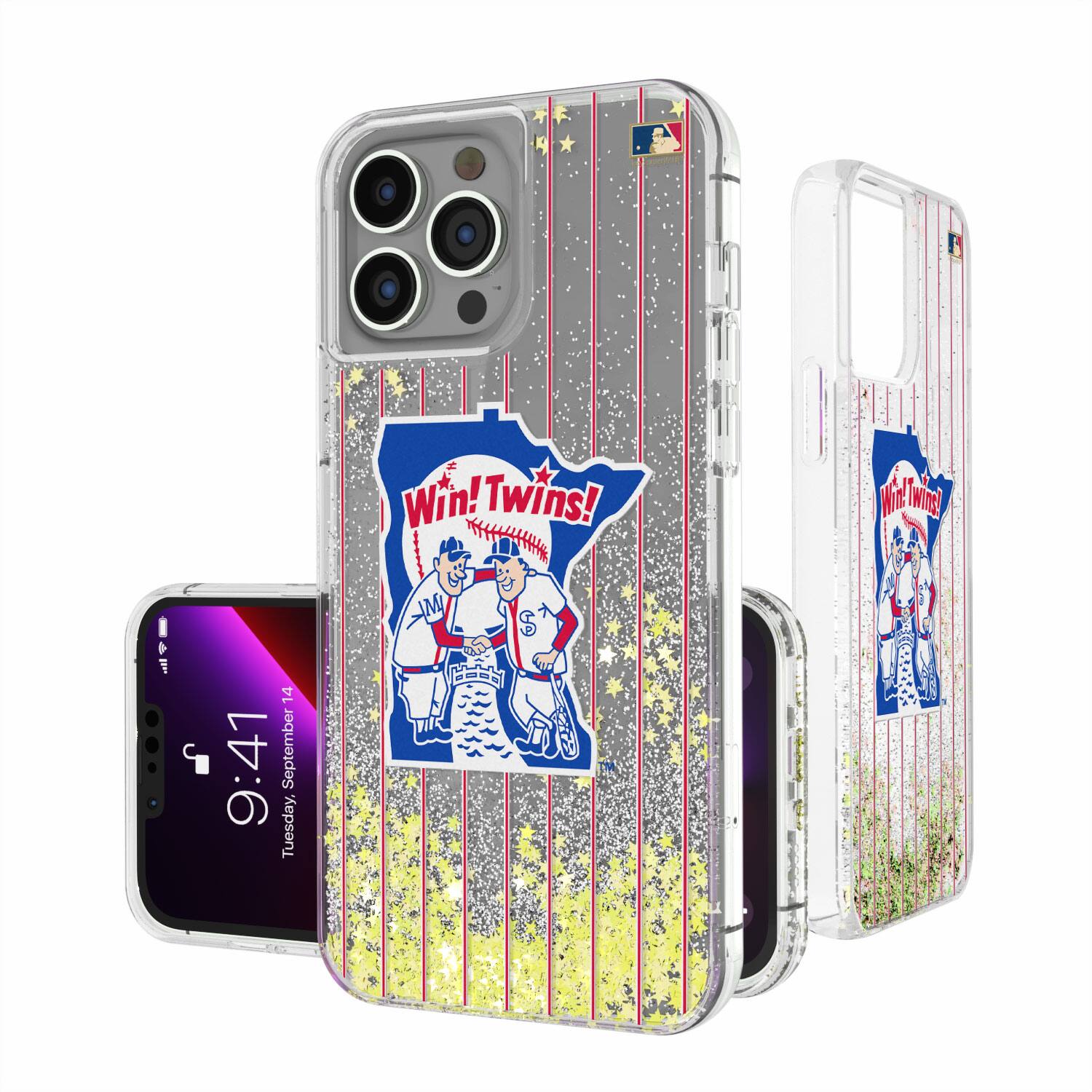 Keyscaper - MLB - Minnesota Twins - 1976-1986 Cooperstown Pinstripe iPhone Glitter Case - 13 Pro - Multicolor price history on PriceWatchPro