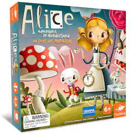FoxMind Games - Foxmind Games: Alice's Adventures in Wonderland: Granna Fairytale Board Game, 2-4 Players