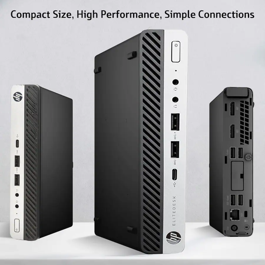HP Refurbished Excellent Mini 800 G4 Tiny Desktop Computer PC | Intel ...