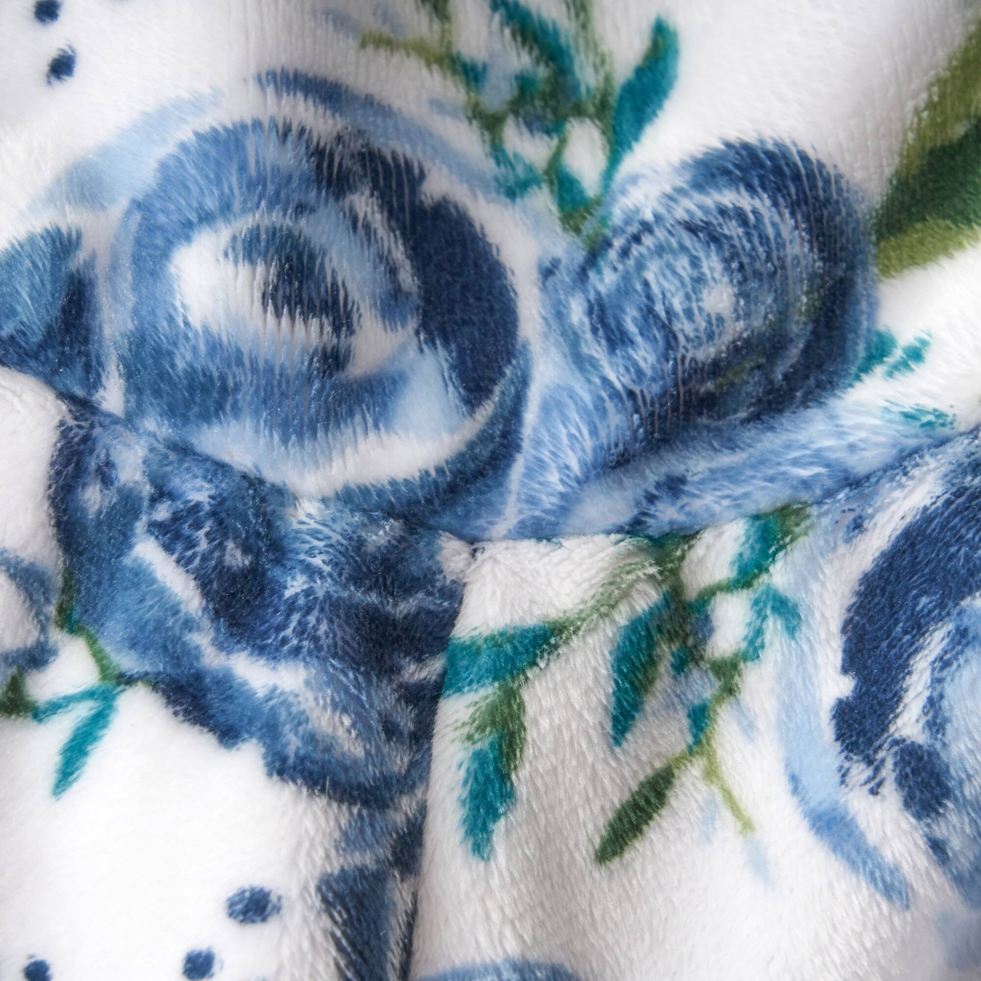 Back. GOODSILO - Soft and Stylish Round Bean Bag Chair with Removable Cover for Comfortable Lounging - Navy Multi.