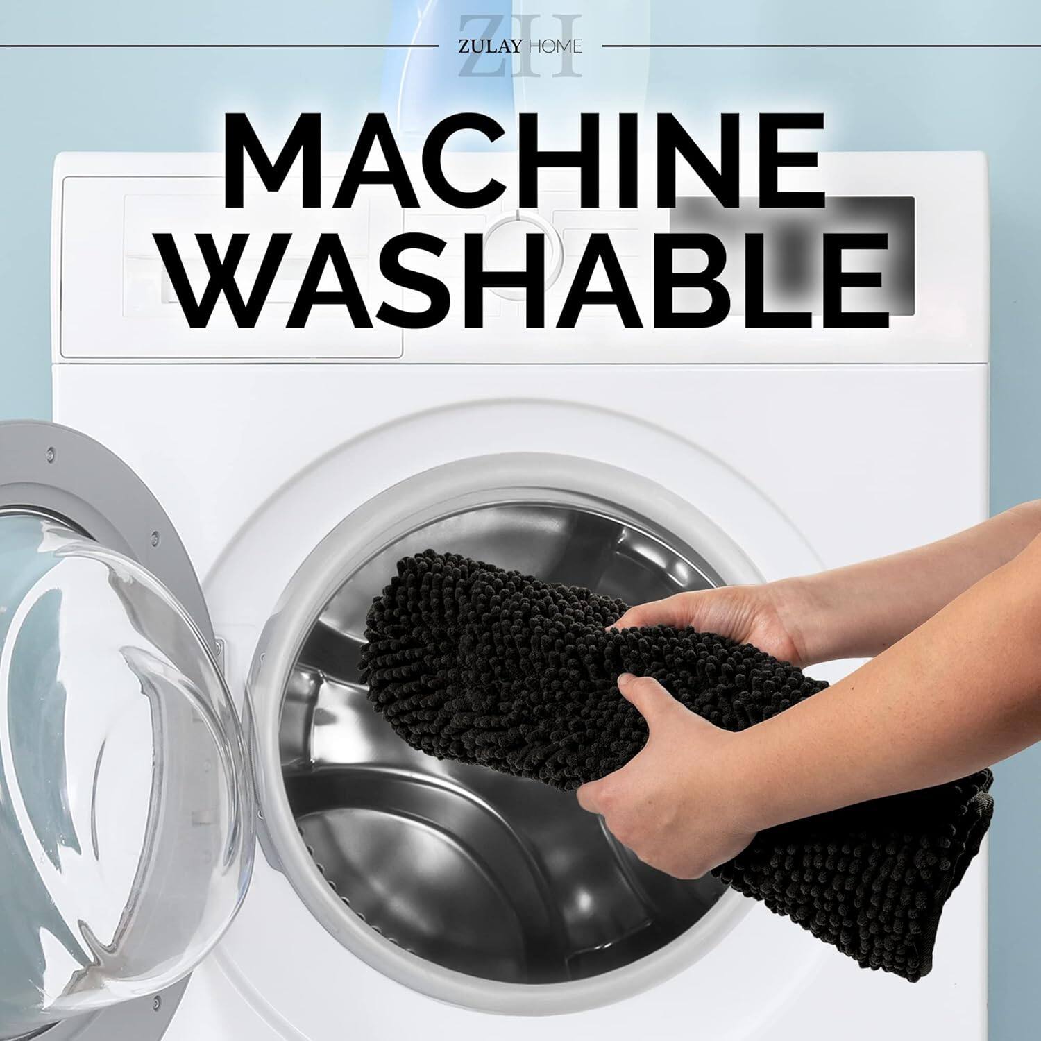 ZULAY HOME  
MACHINE WASHABLE