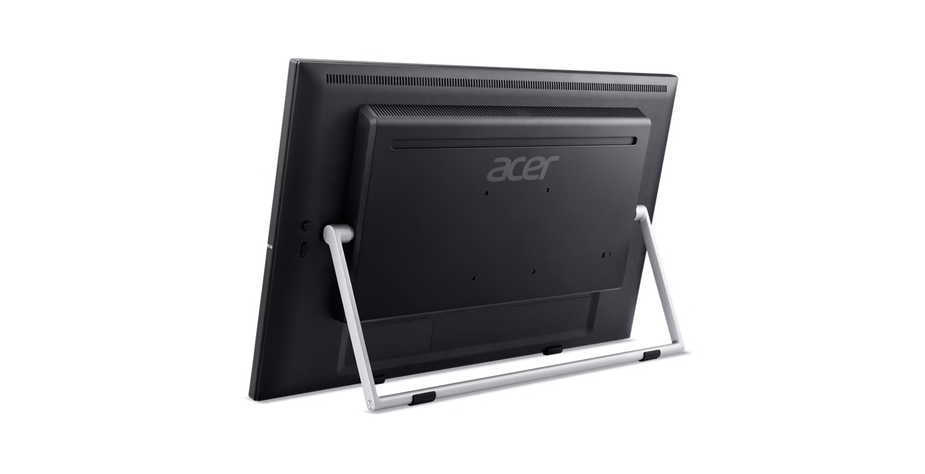 Back. Acer - UT 27" Touch Monitor UM.HW2AA.001 - Black.