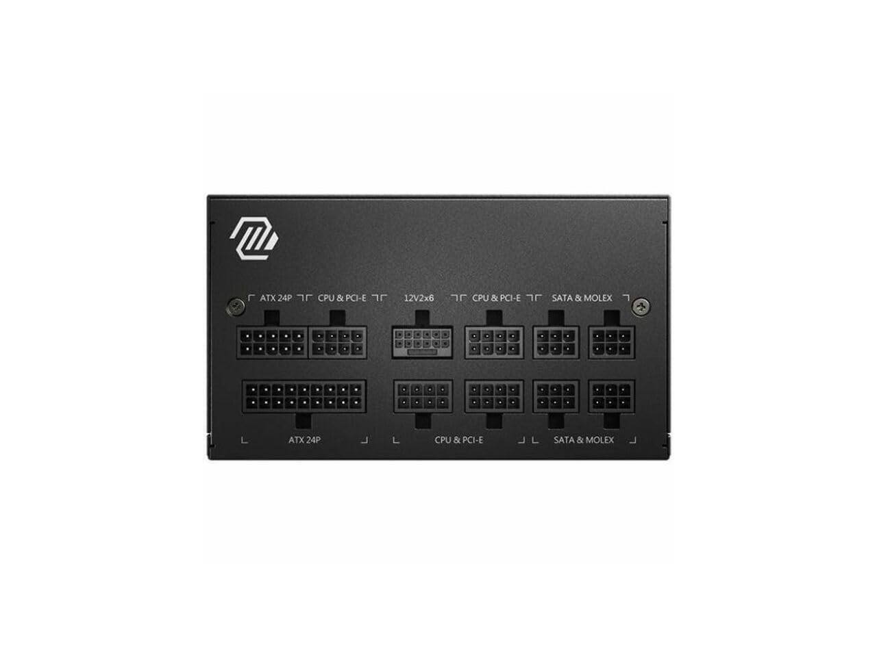 ATX 24P  
CPU & PCI-E  
12V2x6  
CPU & PCI-E  
SATA & MOLEX  

ATX 24P  
CPU & PCI-E  
SATA & MOLEX
