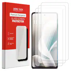 ROME TECH
Built to Protect, Designed to Perform
Premium Tempered GLASS SCREEN PROTECTOR
Anti-Scratch
Easy Installation with included Accessories
Case-Friendly Design