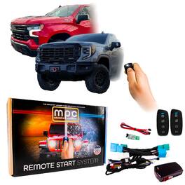 MPC - Remote Start For Silverado/Sierra 1500/2500/3500 2015-2023 | With 2-Way Remotes - Black