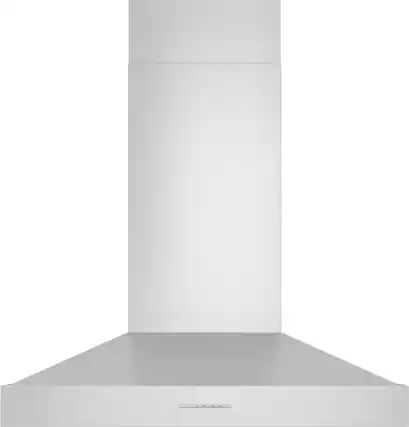 Front. Zephyr - Amalfi 30 in. 600 CFM Wall Mount Range Hood with LED Lights - Stainless Steel.