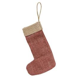 BreeBe - Herringbone Mini Stocking - Red