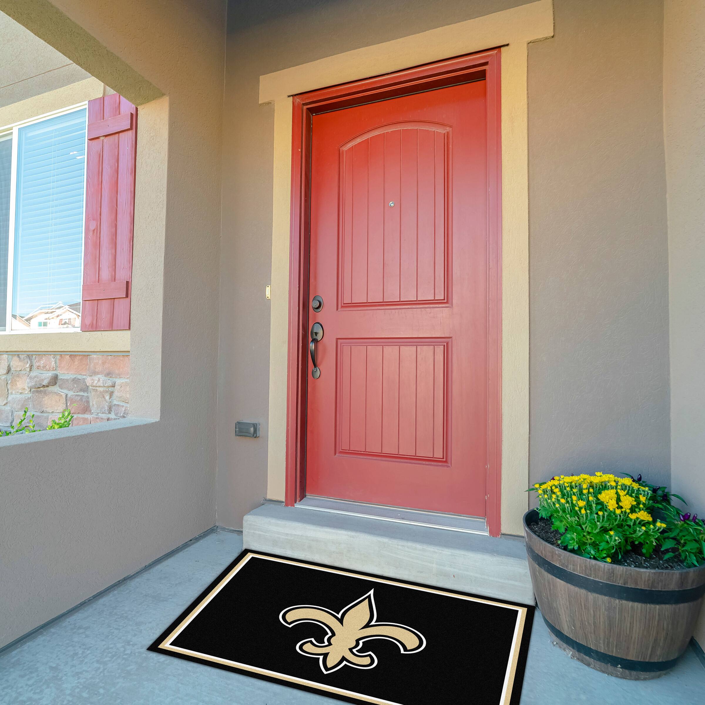 Alt View 3. Imperial - New Orleans Saints 2'8" x 3'10" Area Rug - Multicolor.