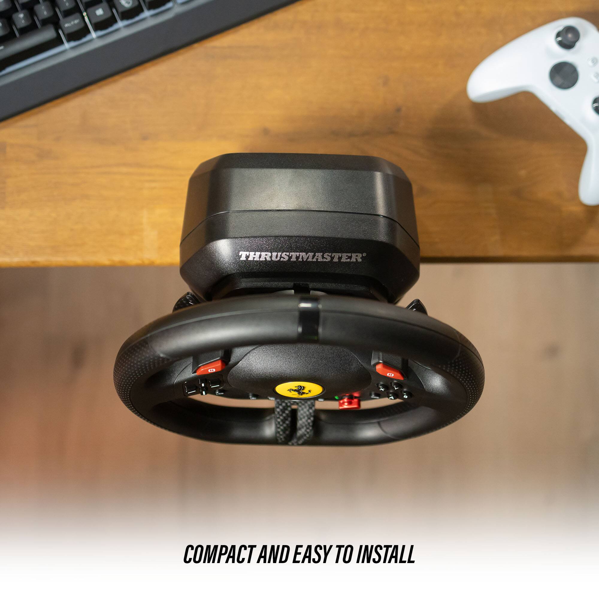 THRUSTMASTER

COMPACT AND EASY TO INSTALL