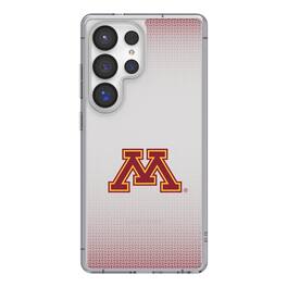 Keyscaper - NCAA - Minnesota Golden Gophers Linen Logo Galaxy Clear Case - S24 Ultra - Multicolor