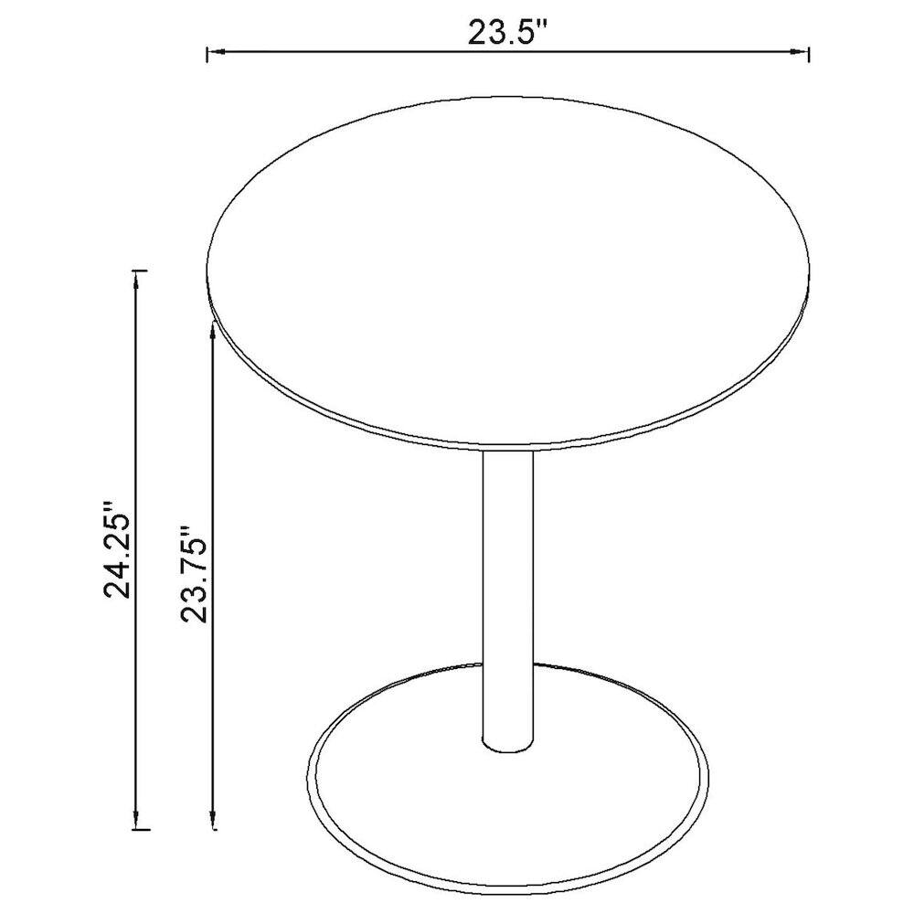 23.5"  
24.25"  
23.75"