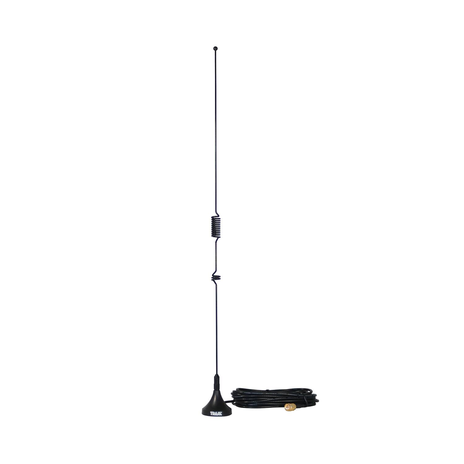 Alt View 6. Tram - 144MHz/430MHz Dual-Band Magnet Antenna SMA-Male Connector - Black.