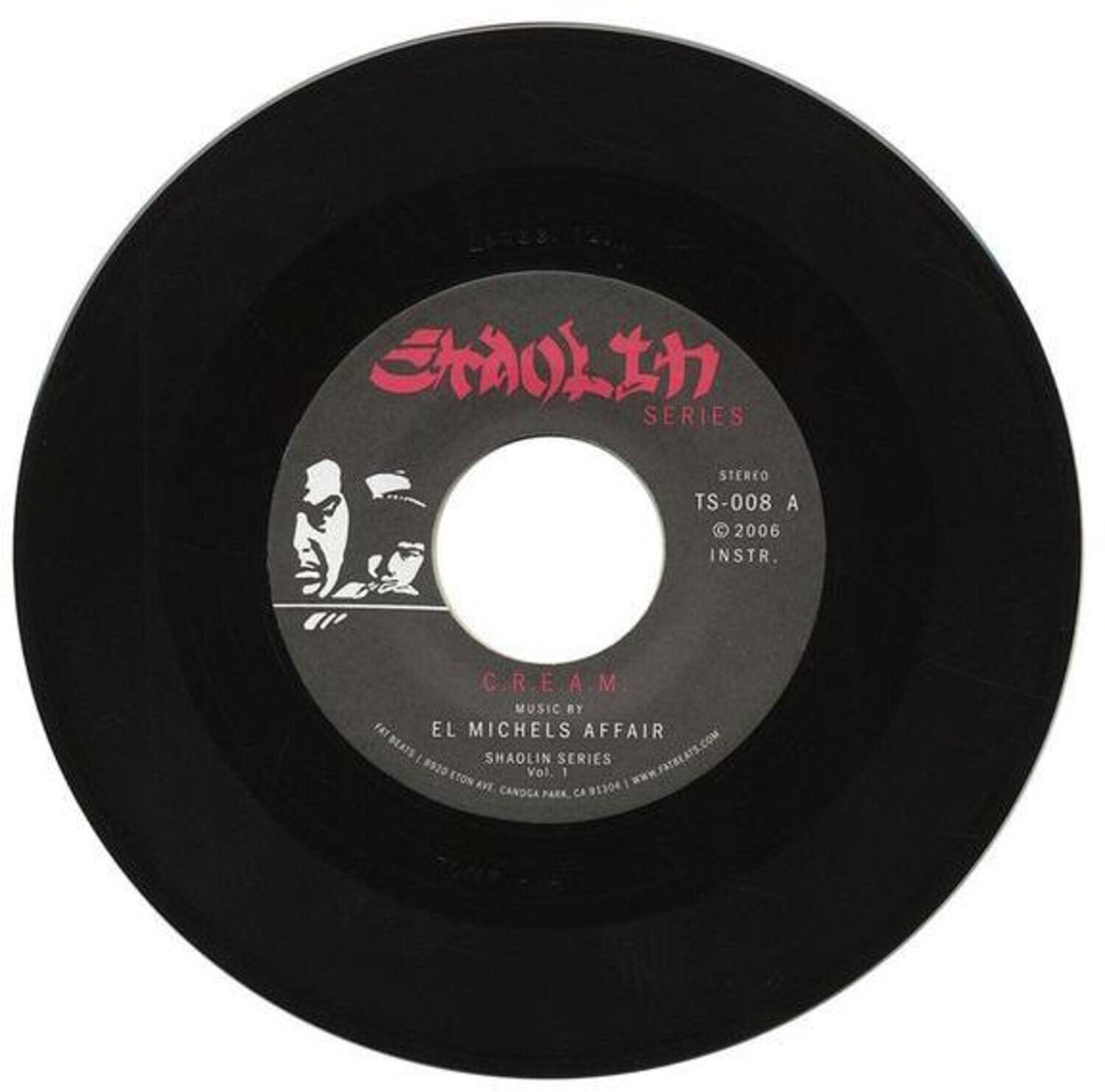 **SERIES**  
**STEREO**  
**TS-008 A**  
**© 2006**  
**INSTR.**  

**C.R.E.A.M.**  
**MUSIC BY**  
**EL MICHELS AFFAIR**  
**SHAOLIN SERIES**  
**Vol. 1**  

**8920 Vel. 1**  
**ETON**  
**CANOGA PARK CA 91304**  

**WWW.FATREATS.COM**