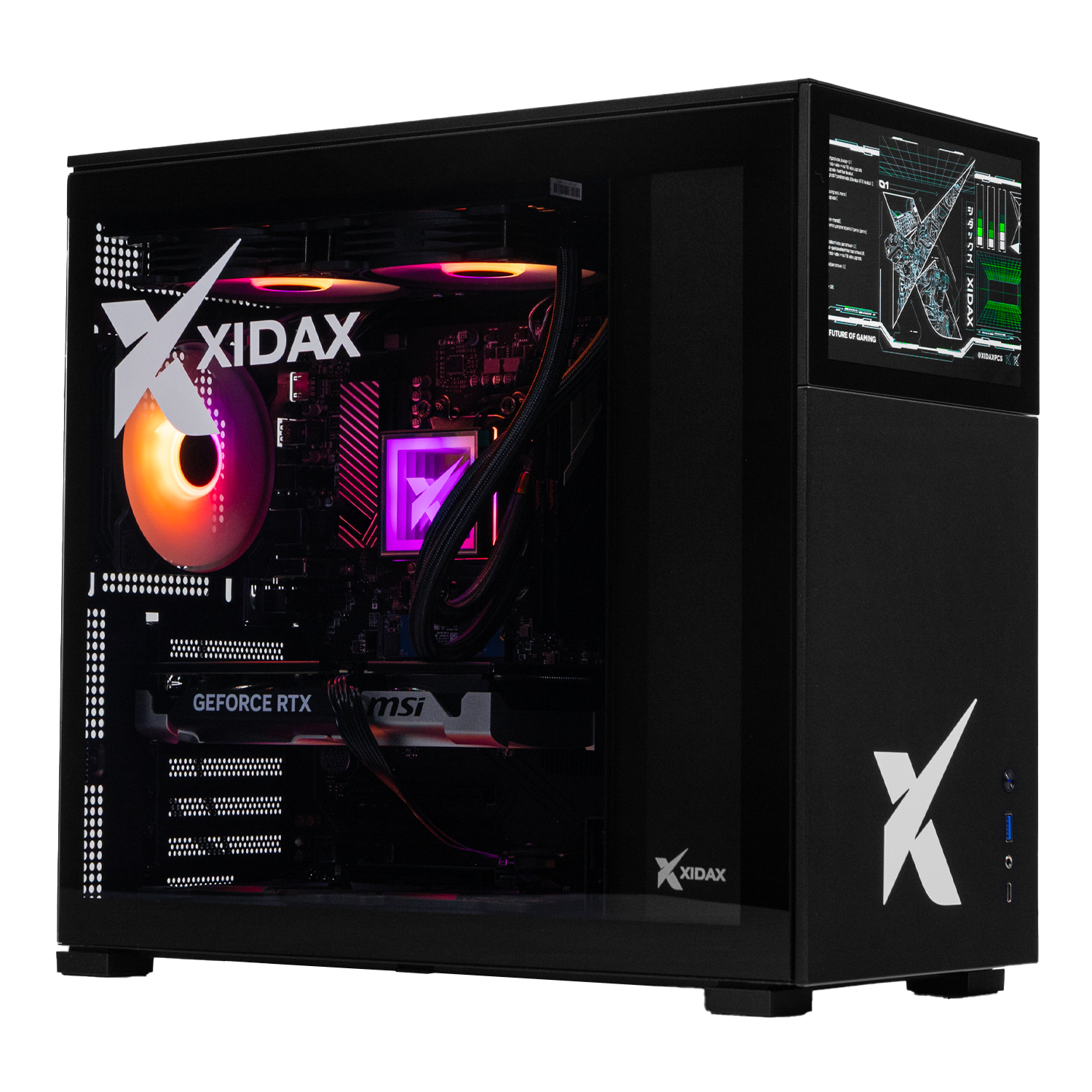 Xidax X 6 Xen LCD Gaming PC – Ryzen 7 9800X3D 4.7GHz, RTX