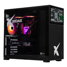Xidax - X-6 Xen LCD Gaming PC – Ryzen 7 9800X3D 4.7GHz, RTX 5060Ti 16GB, 32GB DDR5, 2TB NVMe, Win 11 Home - Black