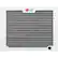 Alt View 6. LG - 330 Sq. Ft 7,600 BTU Window Mounted Air Conditioner with 3,850 BTU Heater - White.
