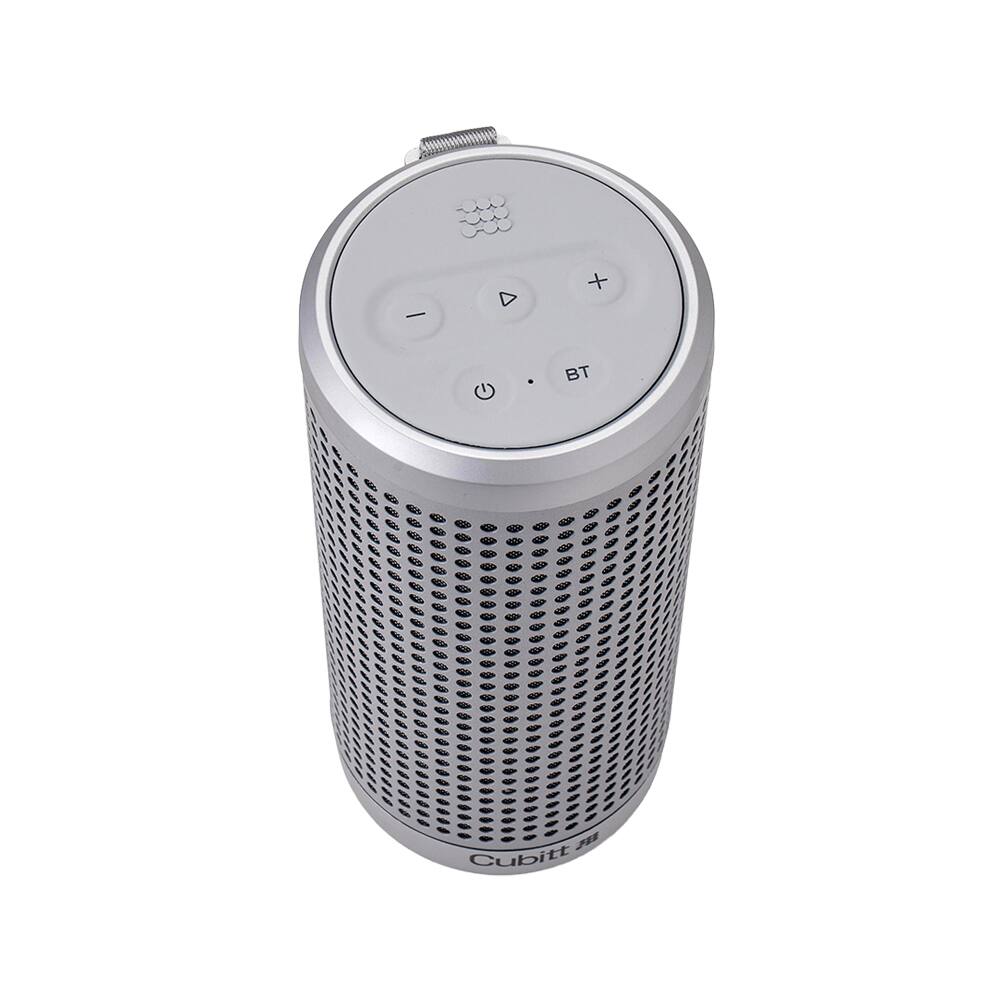 Back. Cubitt - Cubitt Power Plus Gen2 Bluetooth Speaker – Powerful Bass & Crisp Highs, IPX7 Waterproof, 12 H Playtime - White.