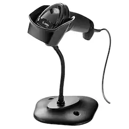 Zebra - DS2208 USB 1D/2D Handheld Barcode Scanner with Stand - QR Code, DataMatrix, PDF417, UPC/EAN, Code 128 Reader - Gray