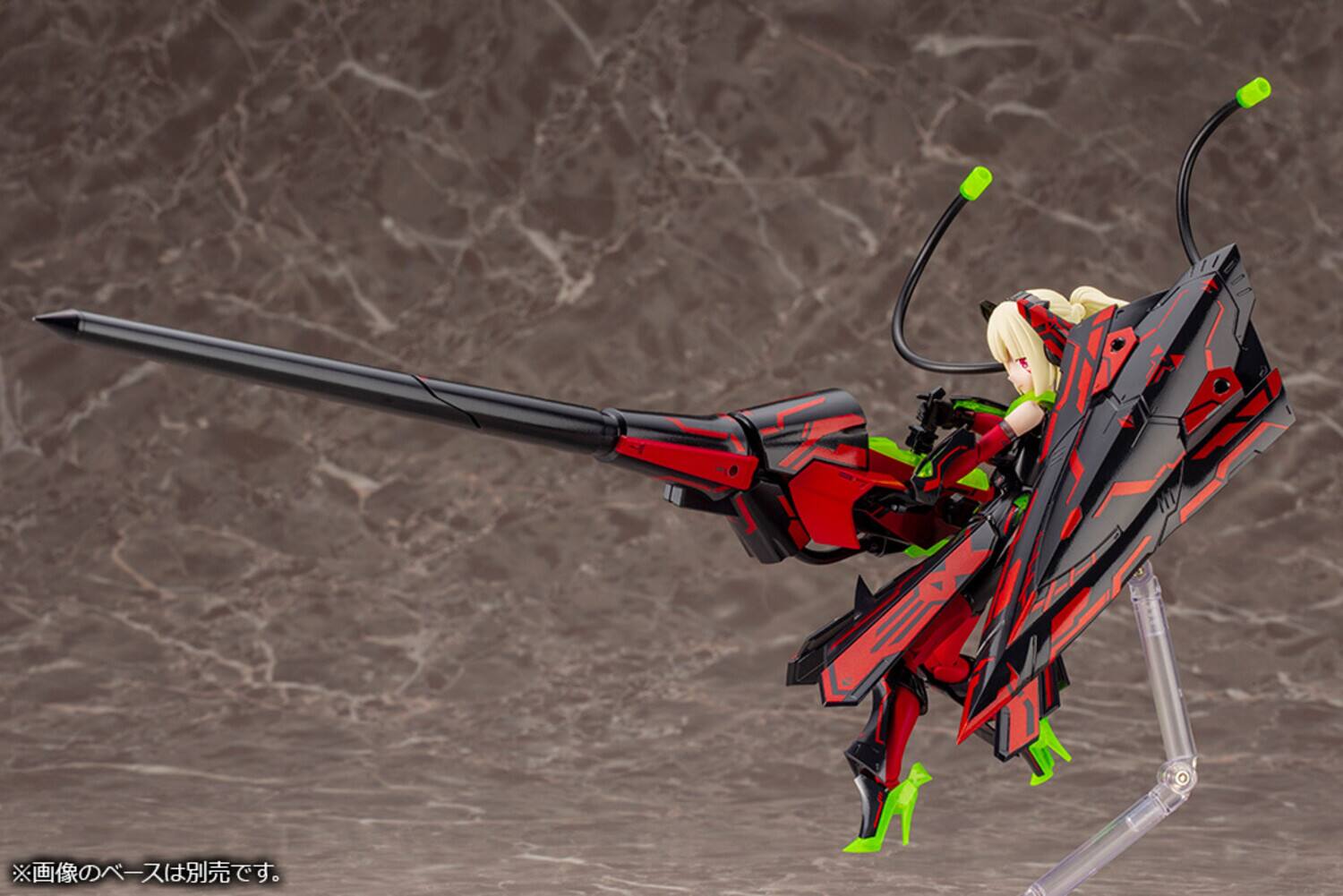 Alt View 4. PopMarket - Kotobukiya - Megami Device - Bullet Knights Lancer Hell Blaze Model Kit   - COLLECTIBLES - Multicolor.