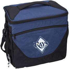 Logo Brands - Tampa Bay Rays Team 24-Can Cooler - Blue