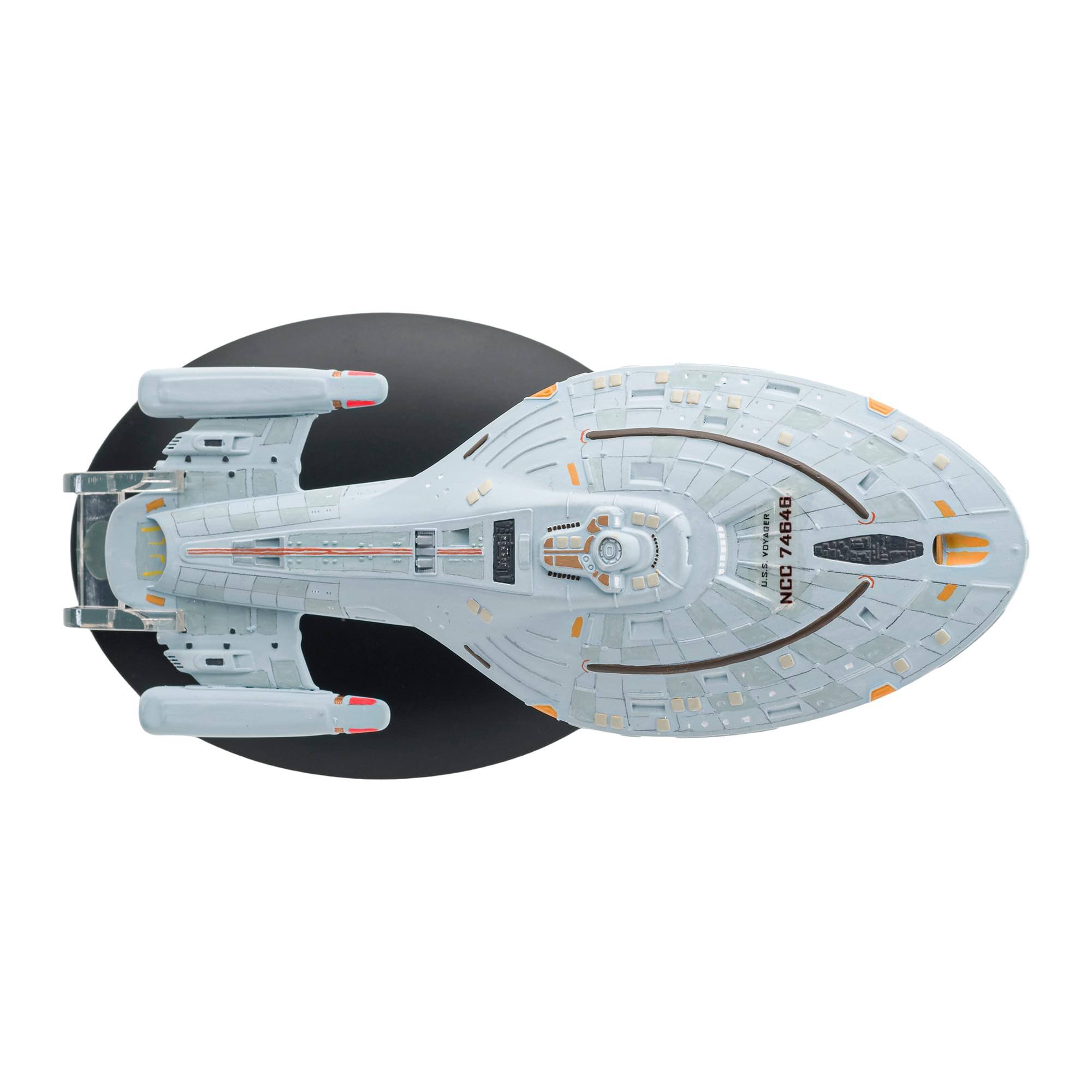 Eaglemoss Star Trek Starship Replica | USS Voyager Gray STSUK005