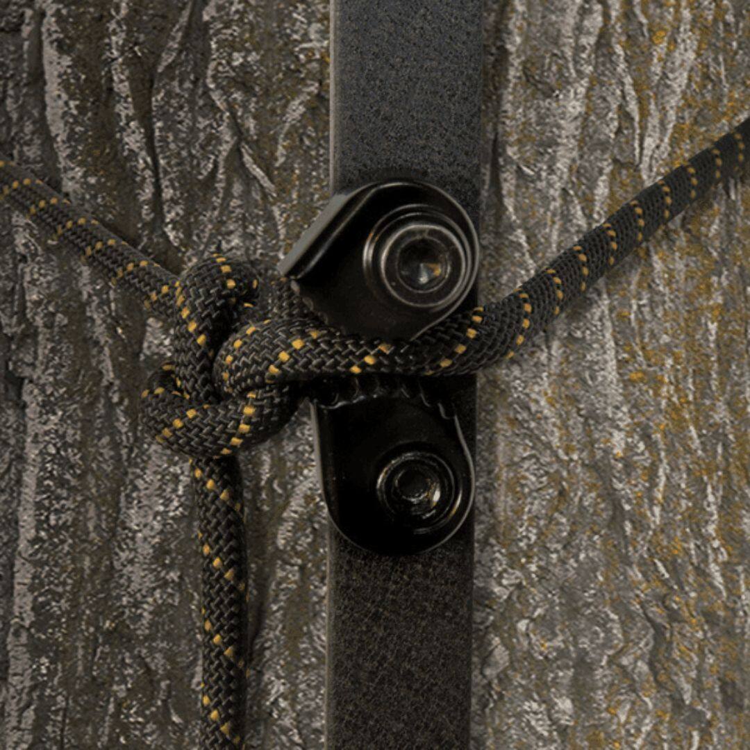 Angle. Muddy - Muddy Pro Tree Sticks 4-Pack: Creates a Ladder on Tree to Reach Your Tree Stand - Black.