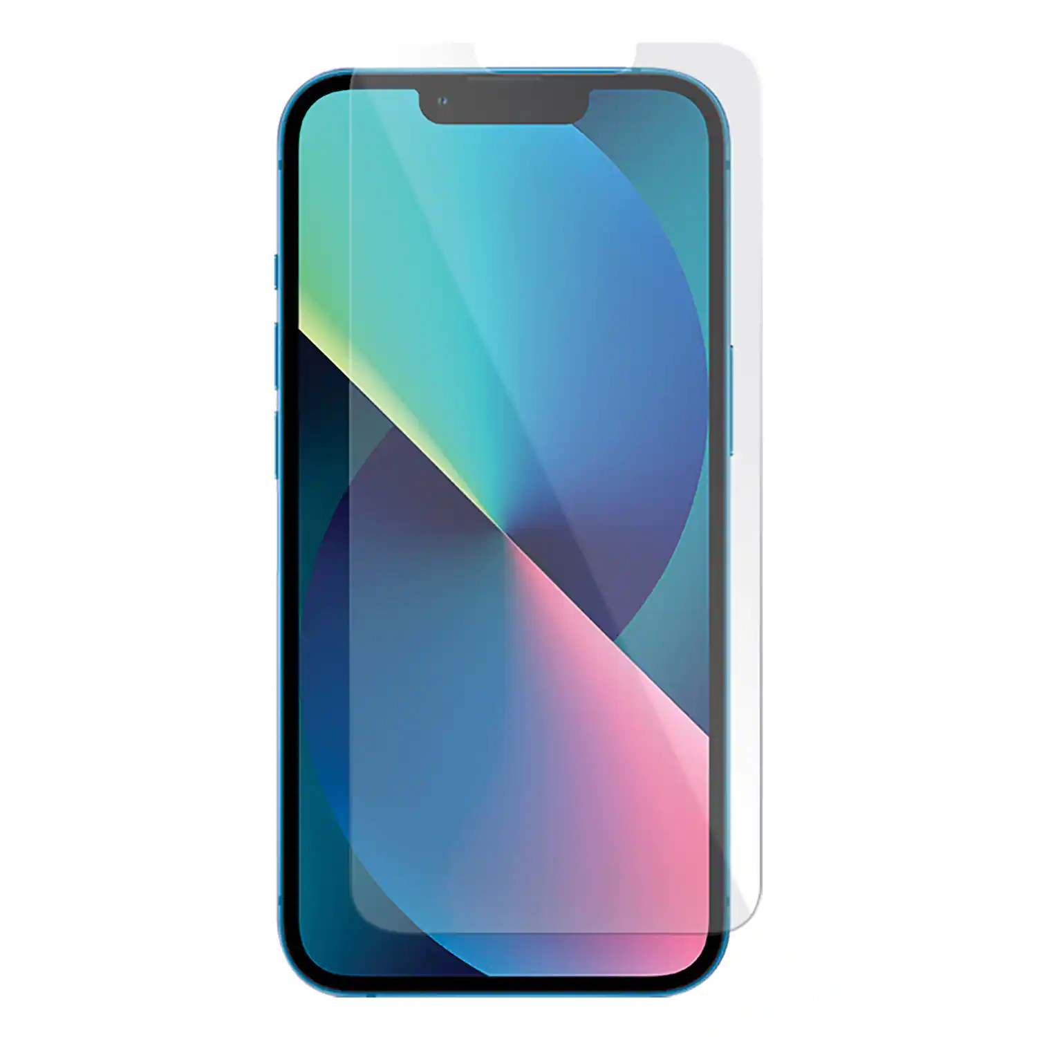 Front. Cellhelmet - Cellhelmet Temp-iphone-6.1-2021 Tempered Glass Screen Protector For Iphone (iphone 14/13/13 Pro) - clear.