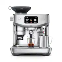 Breville - the Oracle Jet Espresso Machine - Brushed Stainless Steel - Front_Zoom
