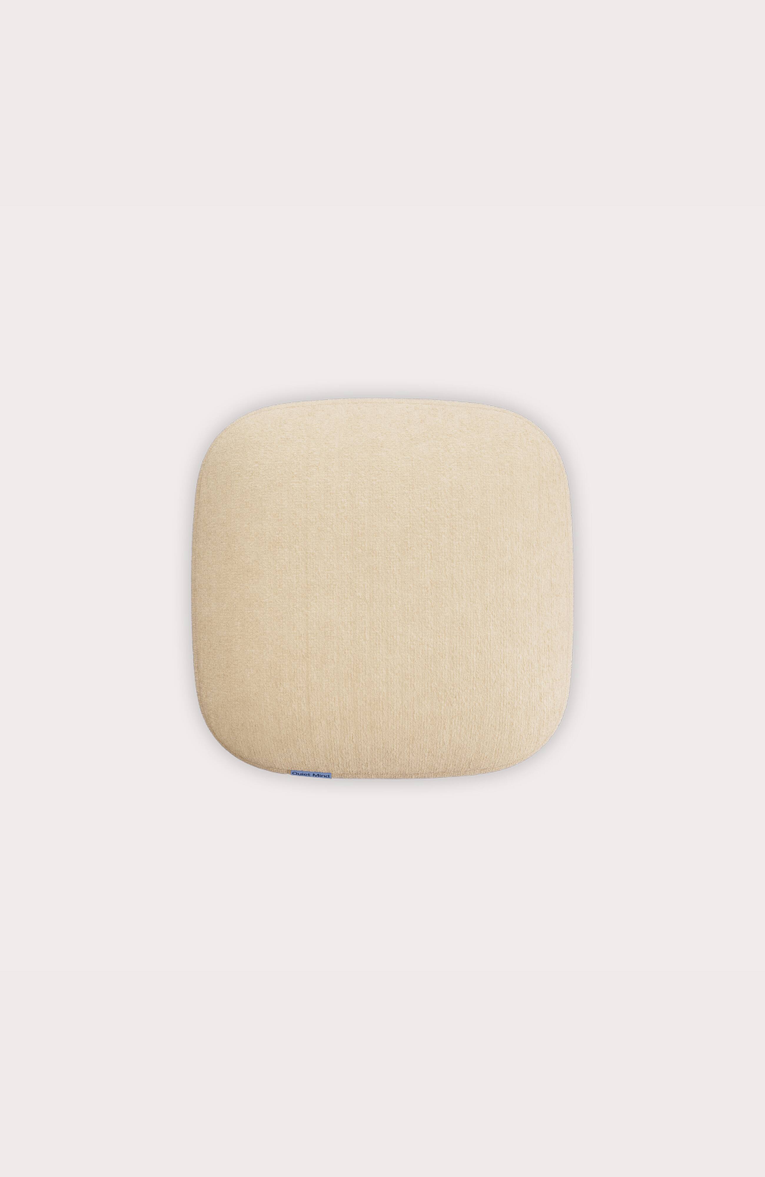 Alt View 1. Quiet Mind - The Original Weighted Pillow - Small - Cashew.