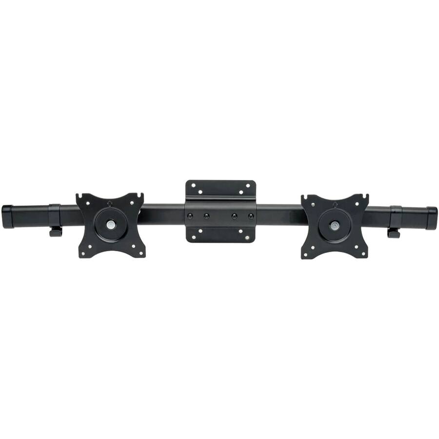 Alt View 5. Tripp Lite - Eaton Tripp Lite Series Universal Dual-Monitor Mount Adapter - 27" Screen Support - 22 lb Load Capacity - Black - Black.