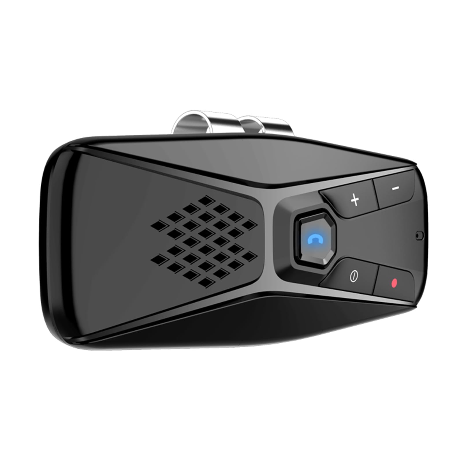 Front. Cedar Assembly - Car For Cell Phone Portable Handsfree Kit Wireless In In-car Sun Visor Mounted Speakerphone With Clip Mic - - Default.