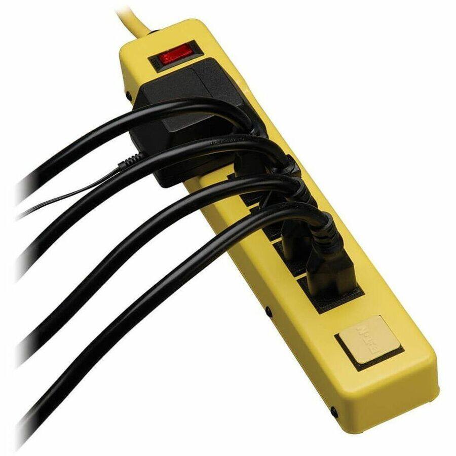 Alt View 1. Tripp Lite - Eaton Tripp Lite Series Power It! 6-Outlet Safety Power Strip, 6 ft. (1.83 m) Cord & Clip, Safety Covers - NEMA 5-15P - Unknown.