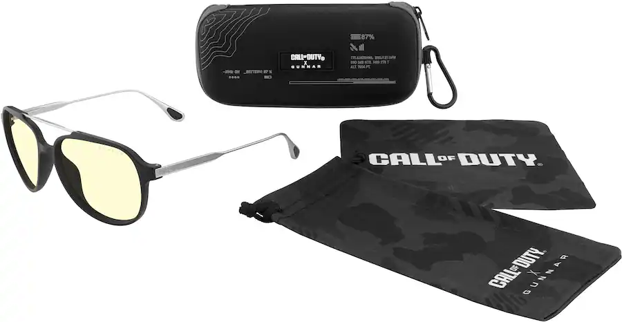 GUNNAR Ghost Computer Glasses with Blue Light Reduction Amber