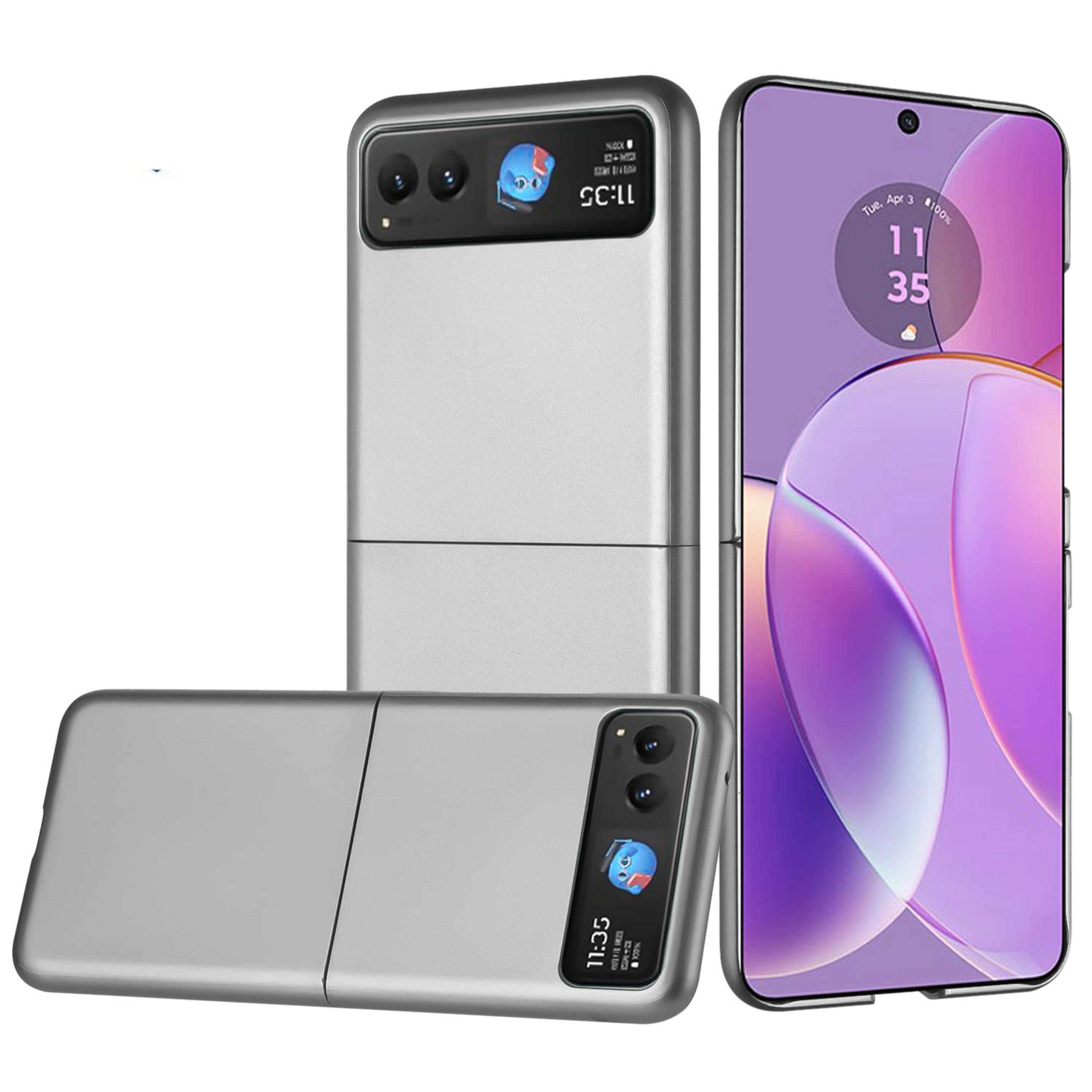 Kitcheniva - Elegant Slim Fit Matte Rubber Phone Case For Motorola Razr 2023 - Gray price history on PriceWatchPro