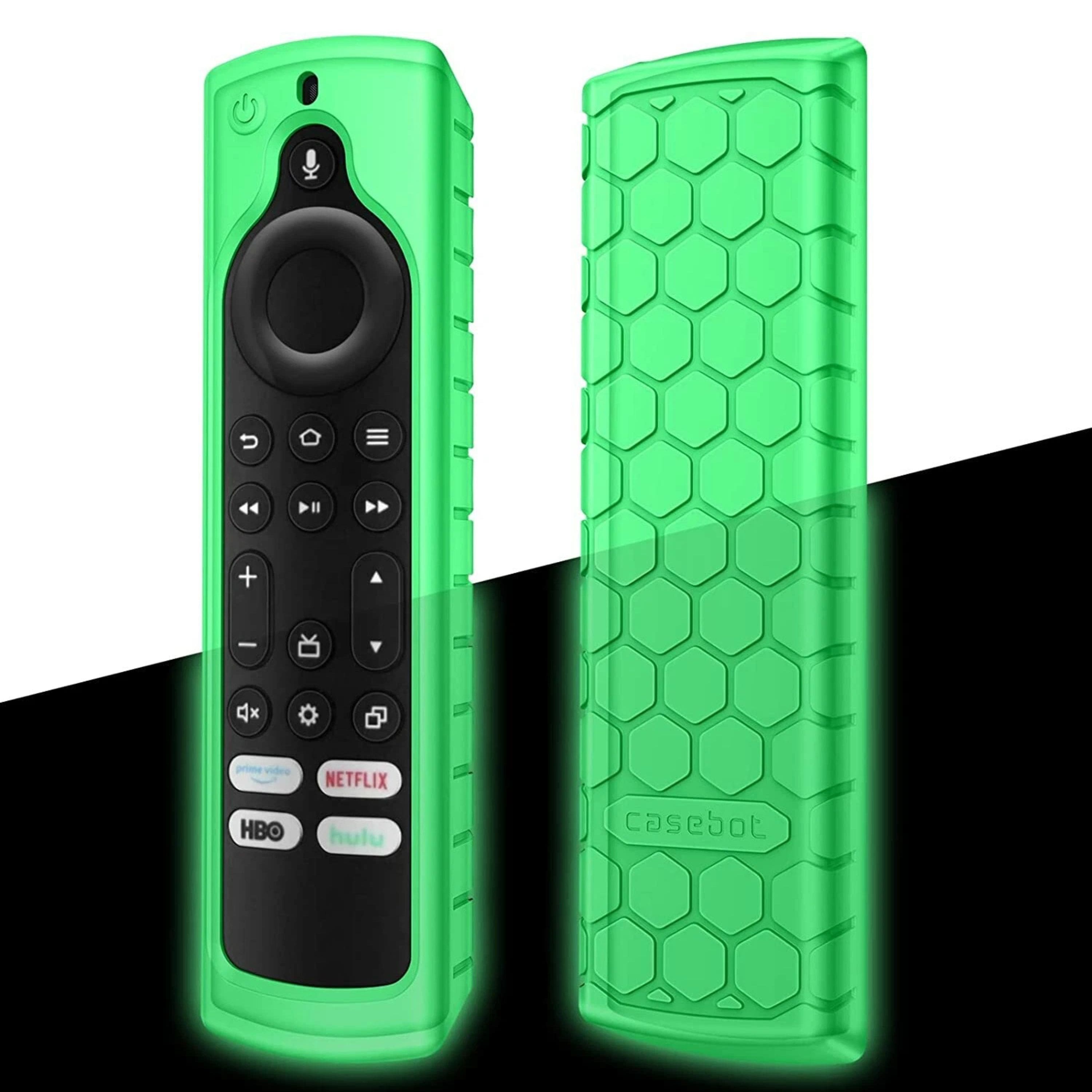 Kitcheniva - Silicone Remote Cover for Fire TV Stick 4K Max 2nd Gen Protective Case 2020–2024 Green
