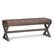 Front. Simpli Home - Salinger Large Ottoman Bench - Distressed Chestnut Brown.