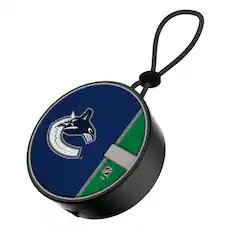Front. Keyscaper - Vancouver Canucks Logo Waterproof Bluetooth Speaker - Multicolor.