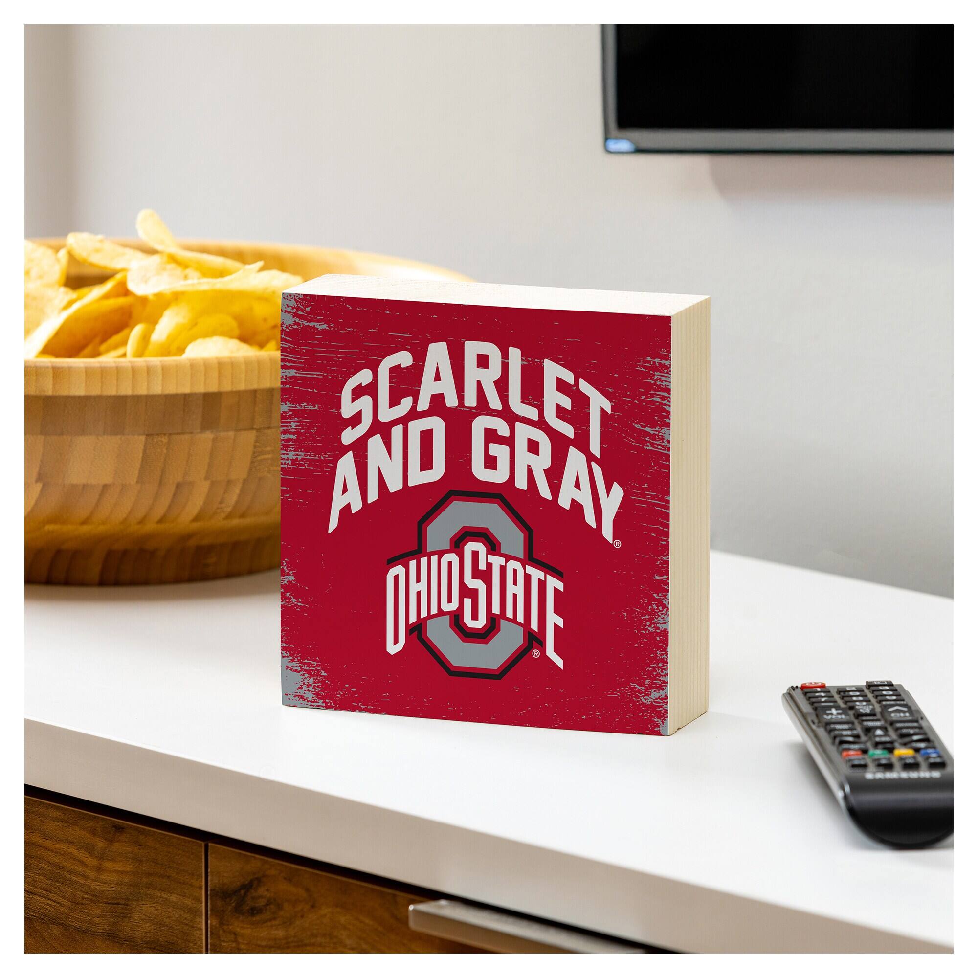 SCARLET AND GRAY  
OHIO STATE