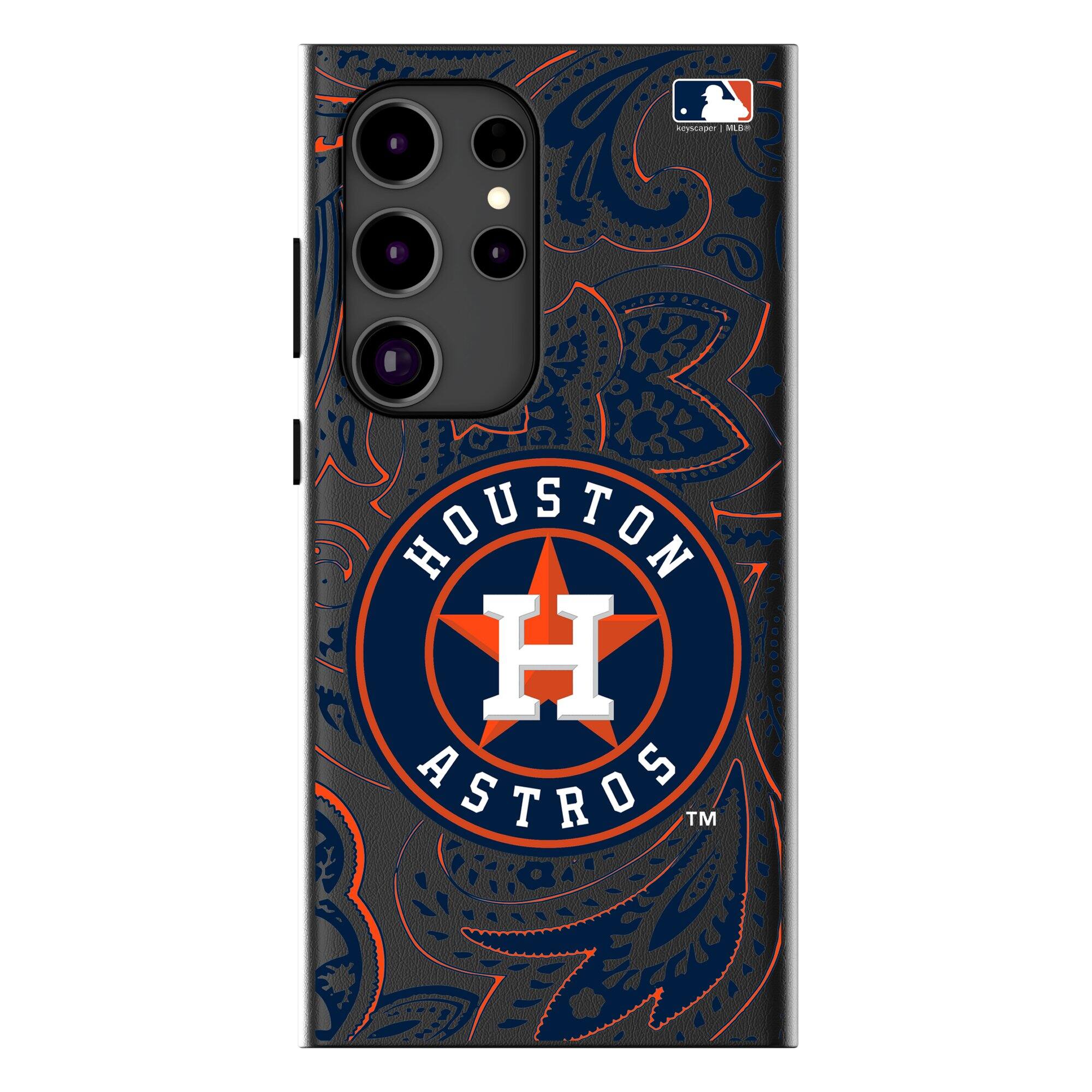 Keyscaper - MLB - Houston Astros Paisley Galaxy Magnetic Bump Case - S24 - Black price history on PriceWatchPro