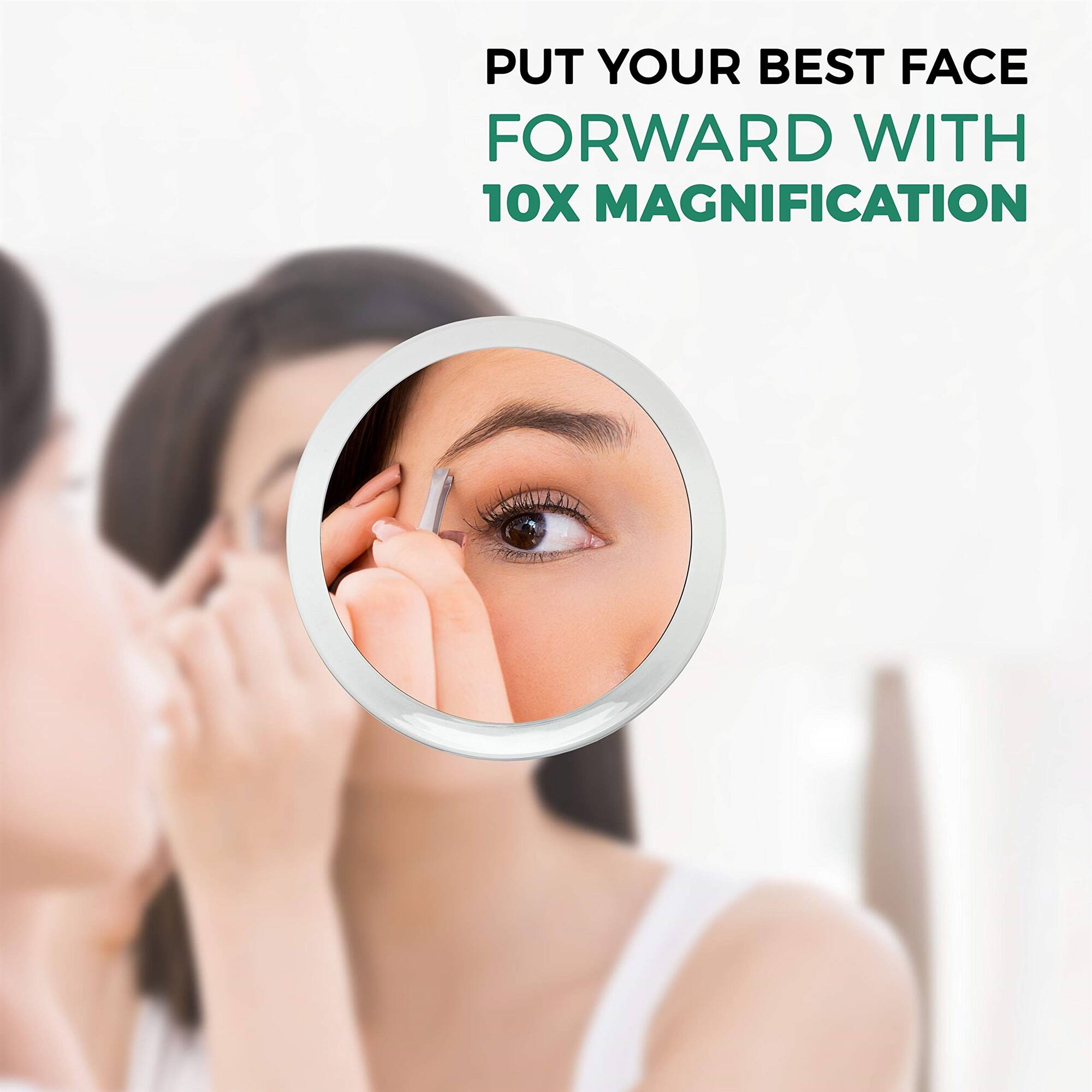 PUT YOUR BEST FACE FORWARD WITH 10X MAGNIFICATION