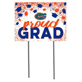 Jardine - Florida Gators 18'' x 24'' Grad Yard Sign - White