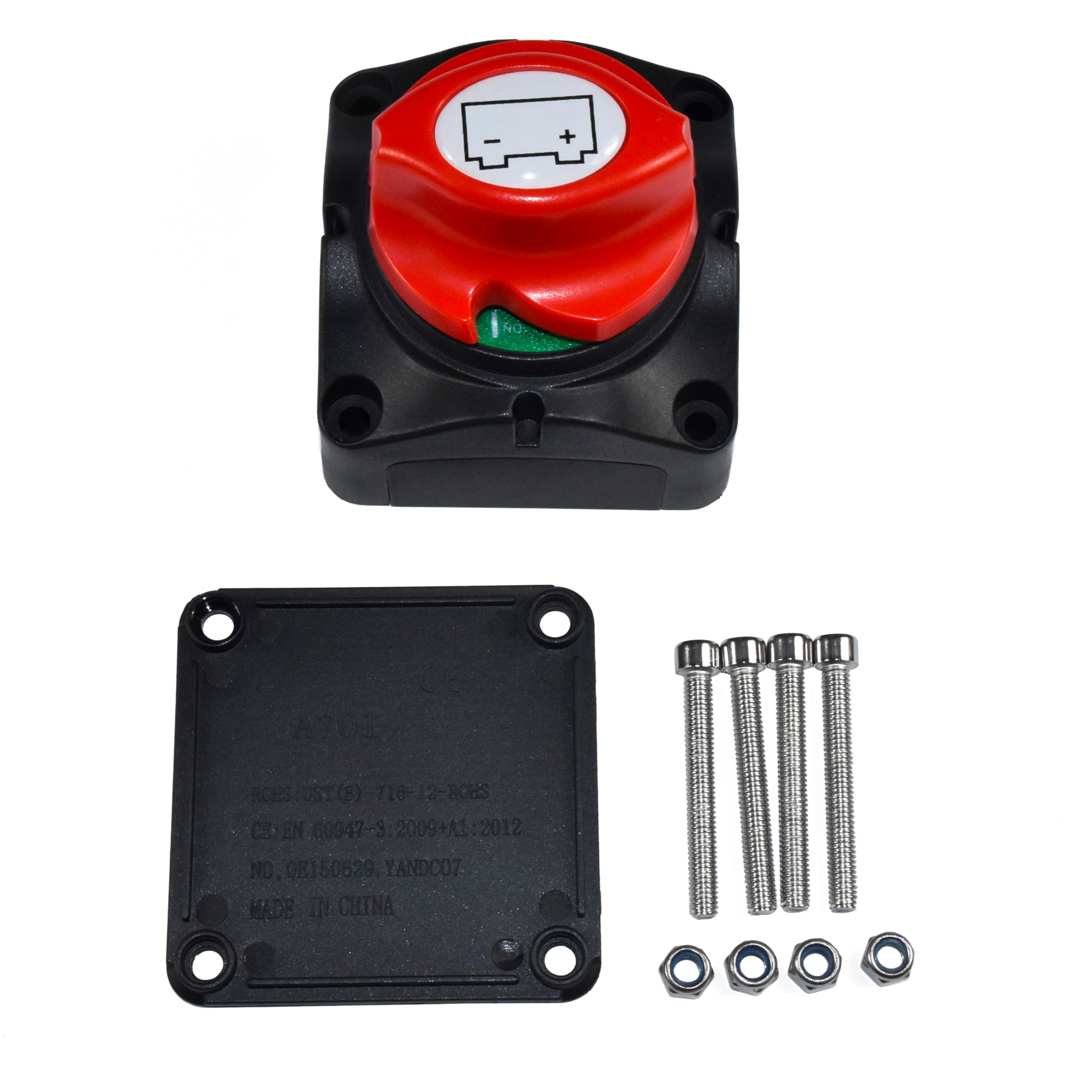 A7C1 RCBS UST (8) 716 716-12-ROHS BOHS A EN 60947-3 2009+A1:2012 2009+AL 2012 NO, OBI 50629. YANDCO7 MADE IN CHINA