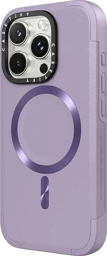 CASETiFY iPhone 16 Pro Max Force Case MagSafe Compatible Lilac CTF CASETiFY iPhone 16 Pro Max Force Case MagSafe Compatible Lilac CTF