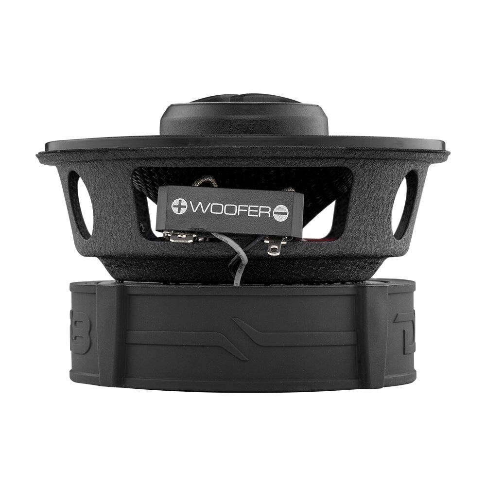 Left. DS18 Audio - ZXI 4" 2-way Coaxial Speaker with Built-in Driver (Pair), 50W RMS 4-Ohm.