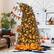 Alt View 14. Costway - 7 FT Artificial Halloween Tree with Bendable Top Section 1050 Branch Tips 340 Lights - Black.