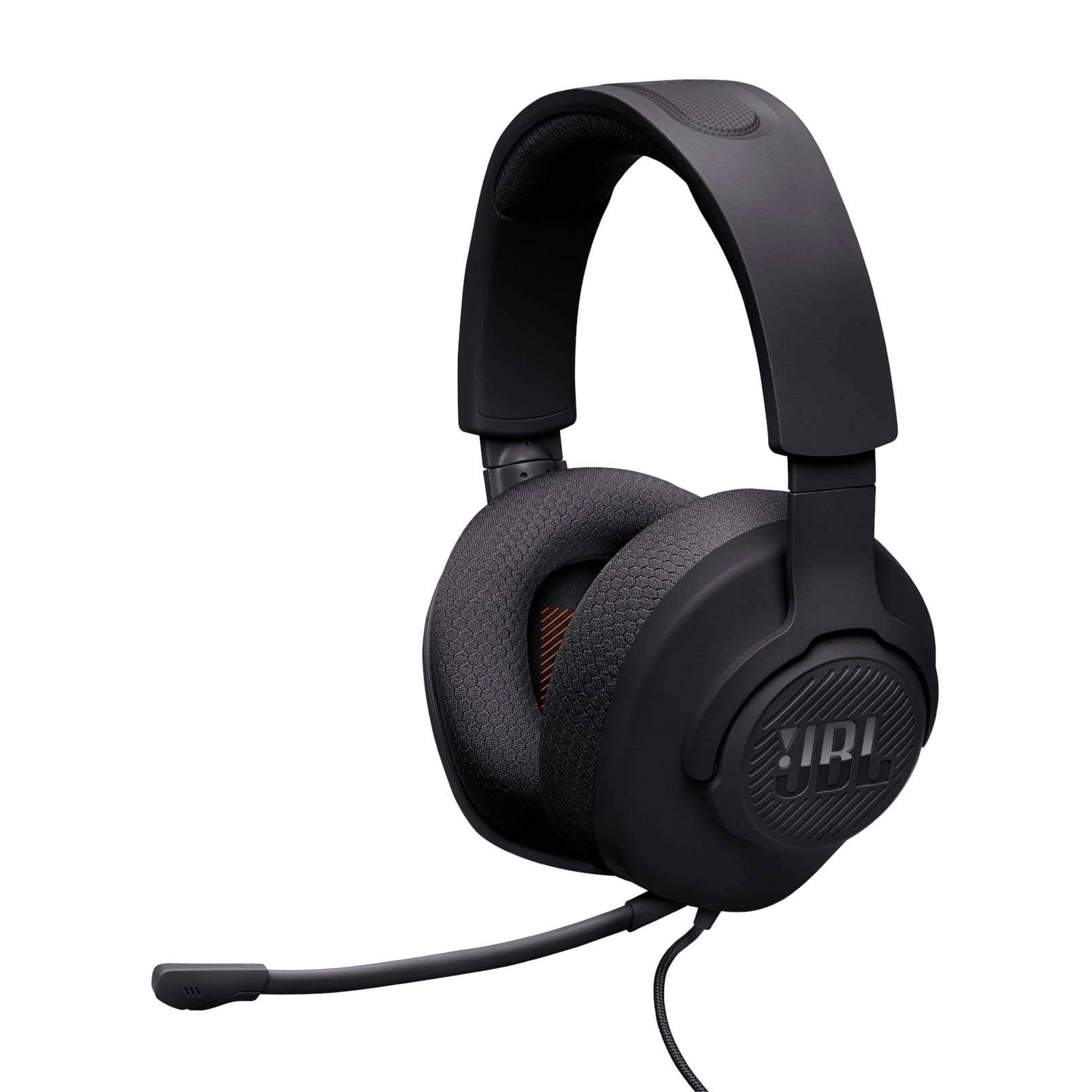 JBL - Quantum 100M2 Wired over-ear gaming headset with detachable mic and mute option - Black