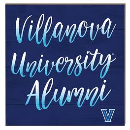 Jardine - Villanova Wildcats 10" x 10" Alumni Plaque - Navy