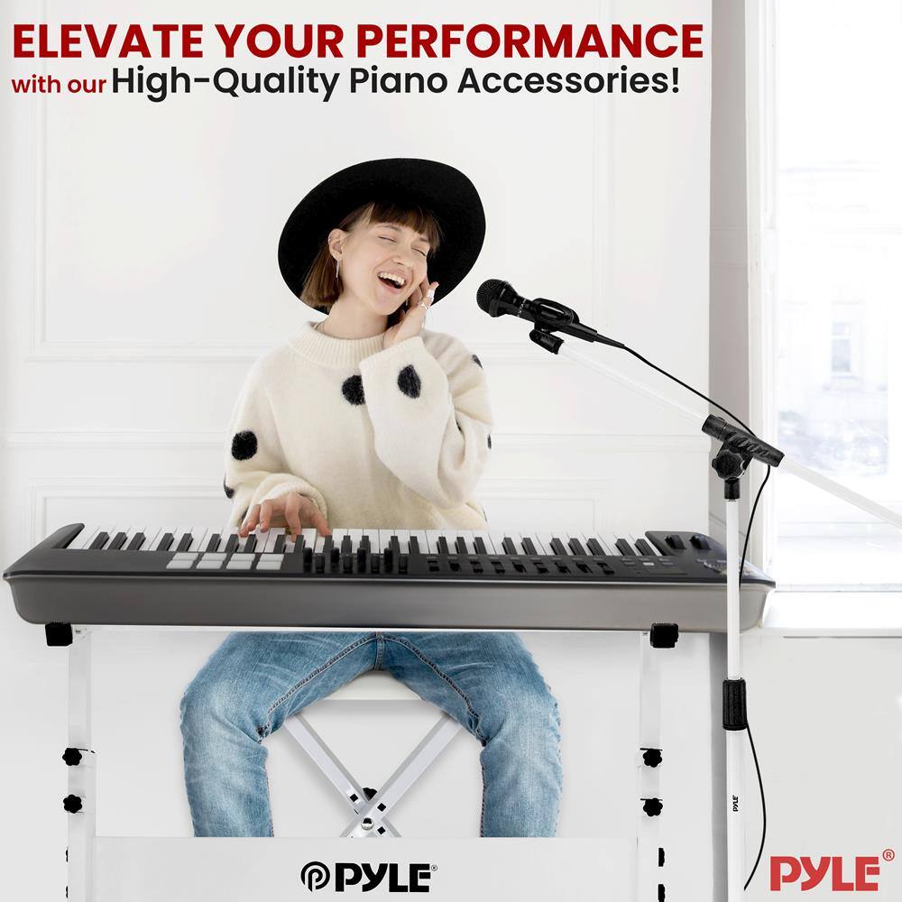 ELEVATE YOUR PERFORMANCE with our High-Quality Piano Accessories!  
PYLE