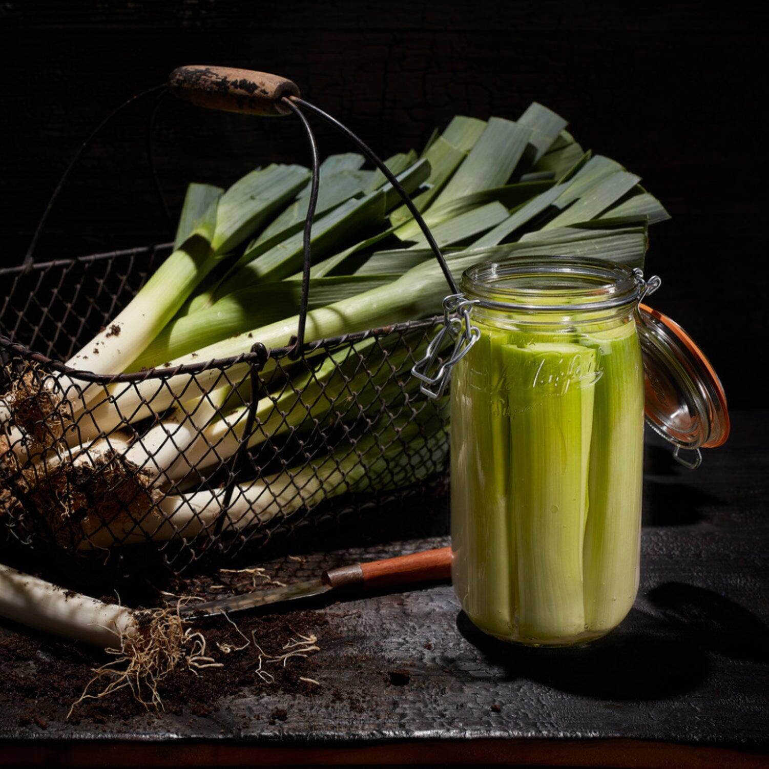 Alt View 3. Le Parfait - Super Jar - 1.5L French Glass Canning Jar w/Round Body, Airtight Rubber Seal & Glass Lid, 48oz/Quart & Half (Pack of 3).